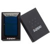 Zippo Lighter - Personalized Customize Message Engrave Matte Colors Windproof Lighter (Navy Blue) #239