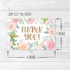 24 Floral Thank You Cards With Envelopes Bulk - Housewarming Thank You Cards Wedding Thank You Cards With Envelopes Kids, Baby Shower Thank You Cards Graduation Thank You Notes With Envelopes Set