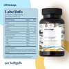LifeVantage Omega+ Supplement, 90 Softgels, Powerful 3-in-1 Blend of Omega-7, Vitamin D and Omega-3 Supplement. Support Brain Health, Cardiovascular Health, Skin Health, and The Immune System*