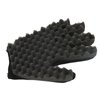 Hair Sponge Gloves, Hair Brush Curly Sponge Gloves Barber Curling Sponge Glove Afro Coil Flexible Portable Hair Sponge for Women Man Barber Salon Tool