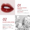 COLORKEY Lip Gloss Mirror Series, Hydrating Lip Gloss with Essential oil, High Shine Glossy Lip Tint, Hydrated & Fuller-looking Lips, Long-Lasting Liquid Lipstick(R702)