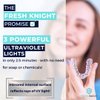 FRESH KNIGHT UV Retainer Case | UVC Retainer Cleaner, Disinfects Cleans and Removes Odors, Mouth Guard Case, compatible for Invisalign Case, Retainer Cases | Fresh Case