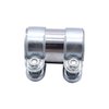 Exhaust Clamp Pipe Connector Double Clamp Exhaust Pipe Terminal Ø 55 mm x95 mm 1K0253141M