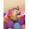 Unicorn Balloons Unicorn Birthday Party Decorations for Girls with Heart Star Rainbow Balloons Wedding Baby Shower Unicorn Party Supplies (Number 2)