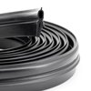 SZKXMJ Rv Roof Vent Seal Vinyl Seal Rv Sealfor Ventline, Hengs and Camco Roof Vents (118INCH, Black)