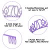 YARIEW Purple Crown + 70 & Fabulous Birthday Sash + Pearl Pin Set, 70th Birthday Decorations, 70th Birthday Gifts for Women, 70th Birthday Party Favor