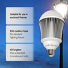High-Lumen A-Shaped LED Light Bulb, 5,000 Lumens, 50W, Easy to Install - Ideal for Garage, Workshop, Basement (E26 Base)
