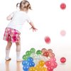 Tuko 24pcs 32MM Glitter Bouncy Ball Toys for Kids Party Favors, 4-8 Years Boy and Girls Indoor Team Playing Set