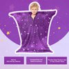 Sensory Body Sock for Kids,Sensory Sack for Relaxation, Focus,Sensory Integration,Body Sock (Medium 47''×27'' Purple)