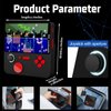 Handheld Game Console 5 Inch Screen, Retro Gaming Console with 64G Built-in 15000+ Classic Games, 1280x720 Pixels, Game Searchable, 5000mAh Battery, Portable Pocket Arcade with Desktop Stand (Black)