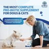 NWC Naturals Total-Biotics, Cat & Dog Probiotics for Digestive Health with Prebiotic, Unflavored Probiotic for Dogs & Cats, Supplement for Gut, Skin, Coat, Upset Stomach Relief, 365 Servings, 8 Ounces