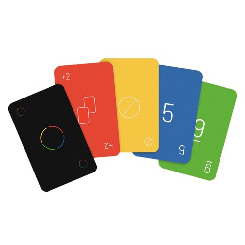 The Minimalist Card Company MINIMALISTA Playing Cards from Color Stack Game with 108 Cards Per Deck Matte Cards with a Plain Black Back Side | Completely Minimal Design
