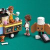 LEGO Friends Mobile Pastry Shop, Kitchen and Toy Restaurant, Gift for Girls and Boys 6 Years and Older, Aliya and Jules Mini Character Dolls, Aira Puppy Figure, Food Elements 42606