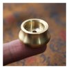 Acxico 3Pcs Mini Dual-Purpose Copper Incense Cone Stick Burner Plate Holder Censer Tower Bowl Home Decoration
