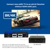 OREI 8K eARC HDMI Audio Extractor Converter ARC Support 48Gbps 4K @ 120hz - Dolby Digital/DTS Passthrough CEC, HDR, Dolby Vision, Atmos Supported - Send eARC Signal to Old AV Receiver (BK-927)