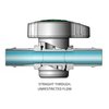 Habitech 2-Pack In-Line Barbed Ball Valve for 3/4 Inch Tubing - Regulate and Shut-Off/On Water Flow