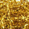 Caleihd Crinkle Cut Paper Shred Filler 1LB Shredded Paper for Gift Box Baskets Wrapping and Filling (Gold)