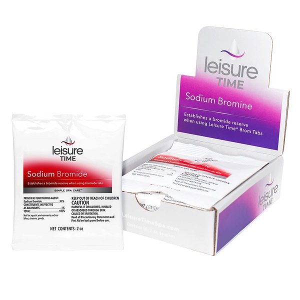 Leisure Time Sodium Bromide Tablets, 2 Oz - 6 Count (1-Pack)