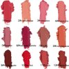 12 Colors Cream Texture Lipstick,Waterproof Lipstick Creamy Lip Gloss,Non-Stick to Cup Non-Fading Long-Lasting Moisturizing Velvet Liquid Lipstick,Hydrating Lip Natural Jelly Lipstick(10#,1.3 Fl Oz)
