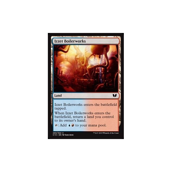 Magic The Gathering - Izzet Boilerworks (290/342) - Commander 2015
