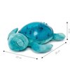 Cloud b Ocean Projector Nightlight with White Noise Soothing Sounds | Adjustable Settings and Auto-Shutoff | Tranquil Turtle™ - Aqua