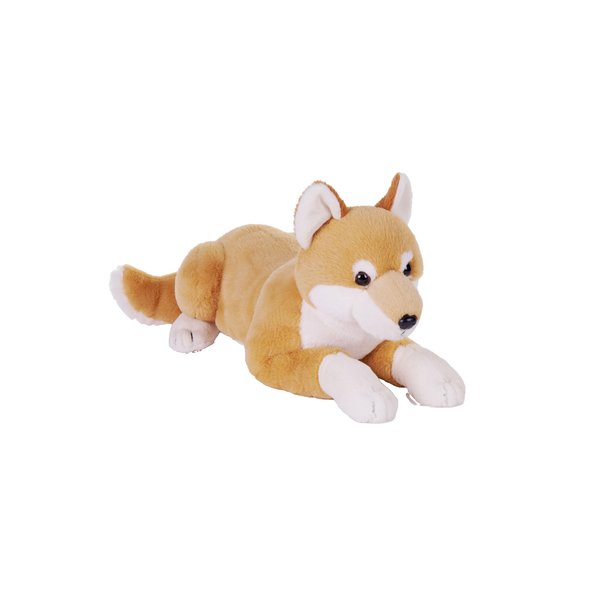 Wild Republic Earthkins Dingo, Stuffed Animal, 15 Inches, Plush Toy, Fill is Spun Recycled Water Bottles, Eco Friendly