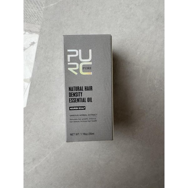 2 Pcs PURC Hair Density Essential Oil,Purc Natural Hair Growth Oil, for Women & Men Improves Dry Damaged Hair and Growth Thin Hair.