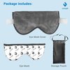 Zomaple Heated Eye Mask for Dry Eyes, Reusable Dry Eye Mask with Moist Heat Warming Compress, Soothing Eye Warm Compress for Dry Eyes Relief - Microwavable Eye mask for Dry Eyes, Stye and Blepharitis