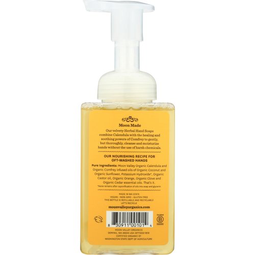 MOON VALLEY ORGANICS Orange Spice Liquid Hand Soap, 8.8 FZ