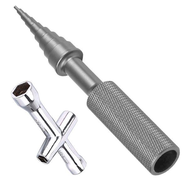 ShareGoo RC Ball Bearing Driver Install Remove Repair Tool,4mm 5mm 5.5mm 7mm Cross Wrenches Maintenance Tool Small Sleeve Hex Socket Wheel Spanner for RC Model Car Truck Buggy