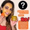 Minimo Glow Turmeric Face Scrub With Heart Applicator - Infused with Turmeric, Manuka Honey, Cinnamon, and Chamomile - Unscented Turmeric Scrub for All Skin Types- Achieve Glowing Skin Naturally