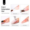Beetles Nail Extension Gel 60g for Nail Clear Gel Builder Nail Gel Trendy Nail Art Design Natural Long-Lasting Nail Extension DIY Home