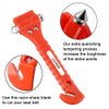 LOYMR 2 PCS Car Safety Hammer, Window Breaker Seatbelt Cutter, Glass Breaker,Car Window Glass Hammer Breaker and Auto Safety Seatbelt Cutter 2-in-1 Rescue Disaster Escape Tool