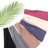 DRESHOW 6 Pack Yoga Sports Headbands for Women Elastic Non-Slip Headbands Running Workout Hair Bands
