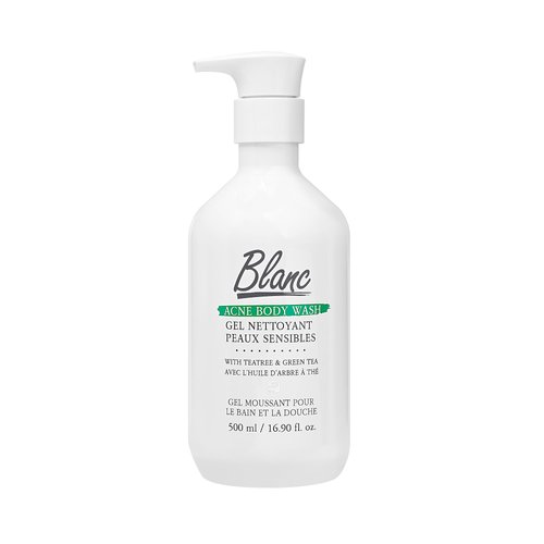 Saint Blanc Green Tea Centella Asiatica Tea Tree Body Wash for Sensitive Skin, Moisturizing Blemish-fighting Anti Stress Refreshing Hypoallergenic, 16.9fl. oz