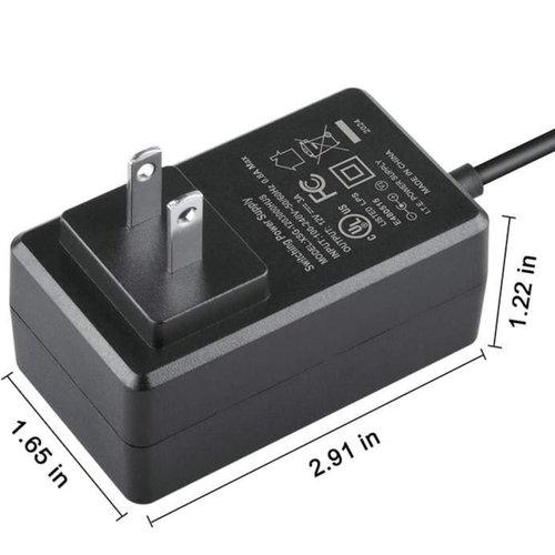 Marg AC/DC Adapter for Model: A306100 wahl Clipper 8554 ; Model: A30610Q Wahl Clipper 8552, 8554 and 8745 Power Supply Cord Cable PS Wall Home Battery Charger Mains PSU