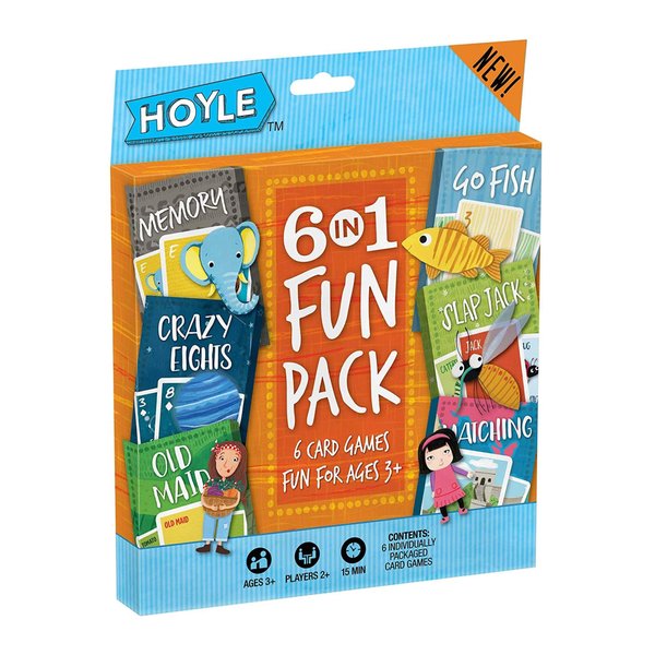 Bicycle Childrens 6 in1 Card Game Pack Standard