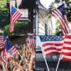Flag Poles for Outside House - 5ft Tangle Free Flag Pole for House with Holder Bracket,Stainless Steel Flag Pole Kit for 3x5 American Flag,White Flagpoles Residential for Outdoor Porch Truck Boat