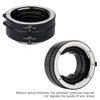 JJC RF Mount Auto Focus Macro Extension Tube Ring Set for Canon EOS R R3 R5 R6 Mark II R6 R7 R8 R10 R50 RP R100 Mirrorless Camera and Canon RF Mount Lenses, Great Tool for Macro Photography