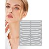6 Pairs Eyebrow Tattoo Auxiliary Sticker Disposable Adhesive Eyebrow Template Sticker Eyebrow Tattoo Template Sticker