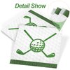 Aodaer 48 Pieces Golf Napkins 13 x 13 Inches Hole in One First Napkins Disposable Golf Cocktail Beverage Paper Napkins for Golf Themed Party Decorations Sports Party Supplies, Birthday Party