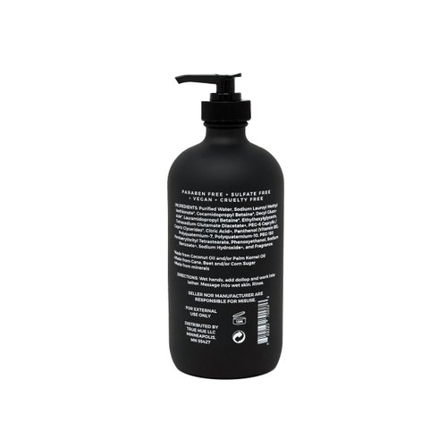 True Hue Santal Hand and Body Wash Luxury Hand and Body Wash | Paraben and Sulfate Free | Vegan | 16 fl oz