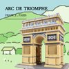 DAHONPA Arc de Triomphe Architecture Building Blocks Set 1390+pcs - World Famous Architectural Model Toys Gifts for Kids and Adults.