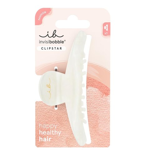 invisibobble CLIPSTAR Medium Claw Clip- Trendy Claw Clips For All Hair Types- Stylish Updo Accessories for Day to Night- Strong Hold All Day Long- Firm Hold and Elegant Design (1, Clawdia Tortoise)