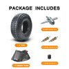 HOLATO 9x3.50-4 9"x3-1/2" Tire and Inner Tube for 49cc Stand Up Gas Electric Scooter 4-Wheeler Garden Zero Turn Lawn mower Go Kart 2-stroke Mini ATV Skateboard Scooter Tractor Heavy Duty Parts