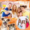 WLLHYF Easter Bear Ears Headband Cute Party Headwear Face Wash Headband Animal Head Wear Fashion Hairband Valentine's Day Hair Hoops Hair Accessories for Adult Kids Party Decoration