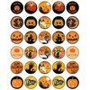 30 x Edible Cupcake Toppers Themed of Halloween Collection of Edible Cake Decorations | Uncut Edible on Wafer Sheet