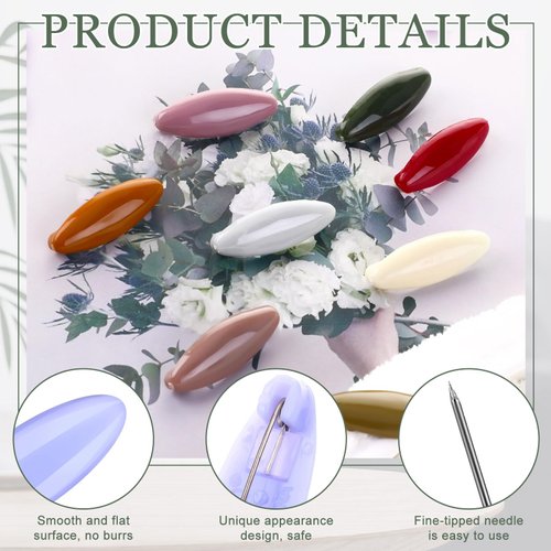 32 Pcs Scarf Safety Pins,Colorful Hijab Pins,Plastic Muslim Hijab Clip Bulk,Fashion Brooches and Pins for Girls Women(21 Colors)