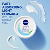 NIVEA Soft Cream, Refreshingly Soft Moisturizing Cream, Body Cream, Hand Cream, Face Cream, 16 Oz Jar