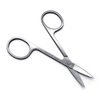 Professional Cuticle Scissors - FEITA Eyebrow Shaping Scissors Stainless Steel Cuticle Scissors for Nail, Eyebrows, Eyelash, Nose hair, Ear hair, Dry Skin (1 Pc)